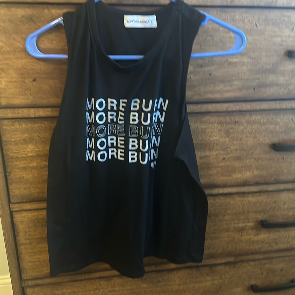 Burn boot camp tank top